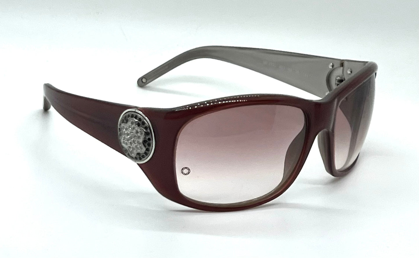 Montblanc MB232S 603 Unworn Italy Crystal Sunglasses-Original Lenses