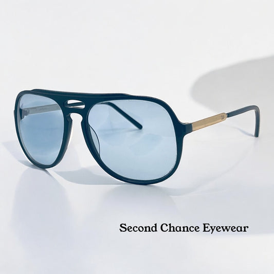 3.1 Phillip Lim Mod. Lance Sunglasses with Brand New Custom Berko’s Designs Day/Night Sky Blue Lenses