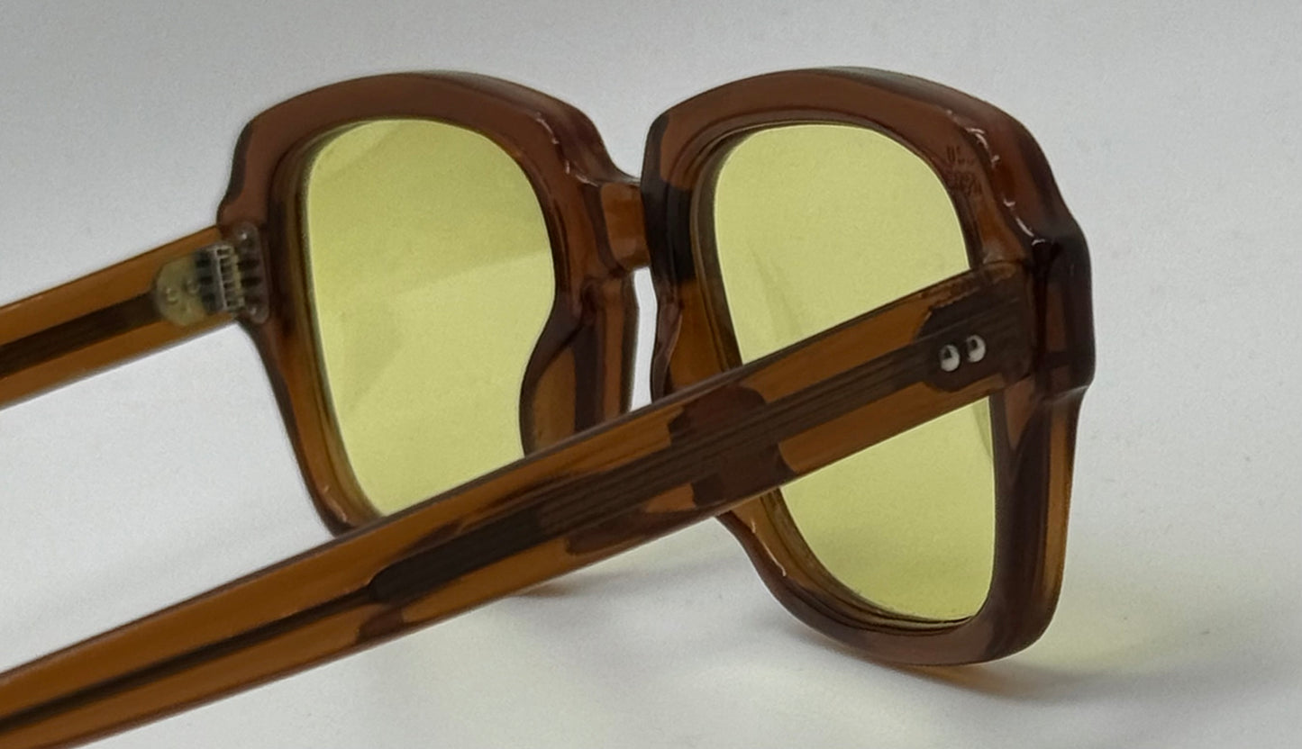 Vintage USS 30-20 “BCGs” Amber Honey Tinted Eyewear-Custom Berko’s Designs Lenses