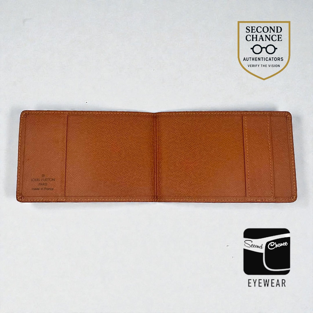 Louis Vuitton VINTAGE Leather Passport Holder Made in France 1970s 1980s