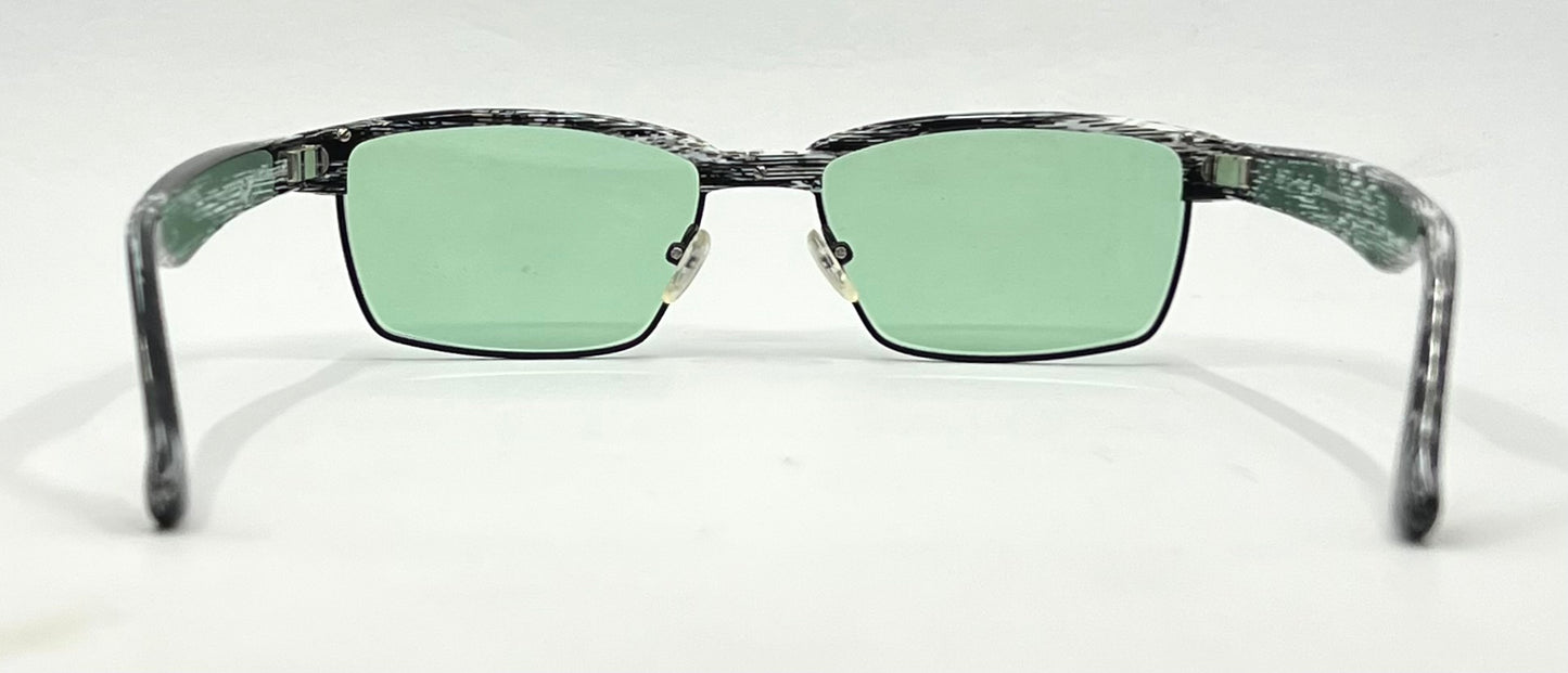 ZEN Barcelona ZR34 Sunglasses w/New Solid Green Custom Lenses-Unworn