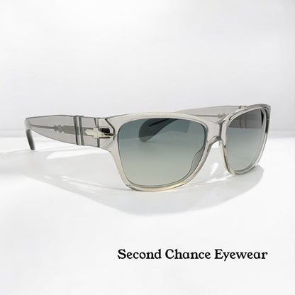 Vintage Persol 2942-S 309/X1 – Crystal Smoke Frame | Photochromic Grey Gradient Lenses | Rare Collectible