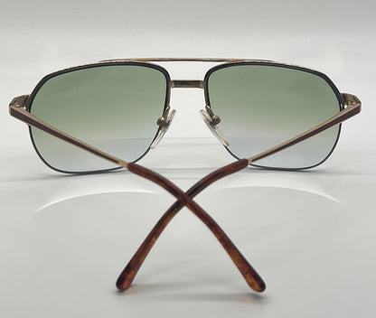 Vintage ALFRED DUNHILL 6233A 41 HALF RIM Frame RENEWED with Brand New- Custom Berko’s Designs Lenses