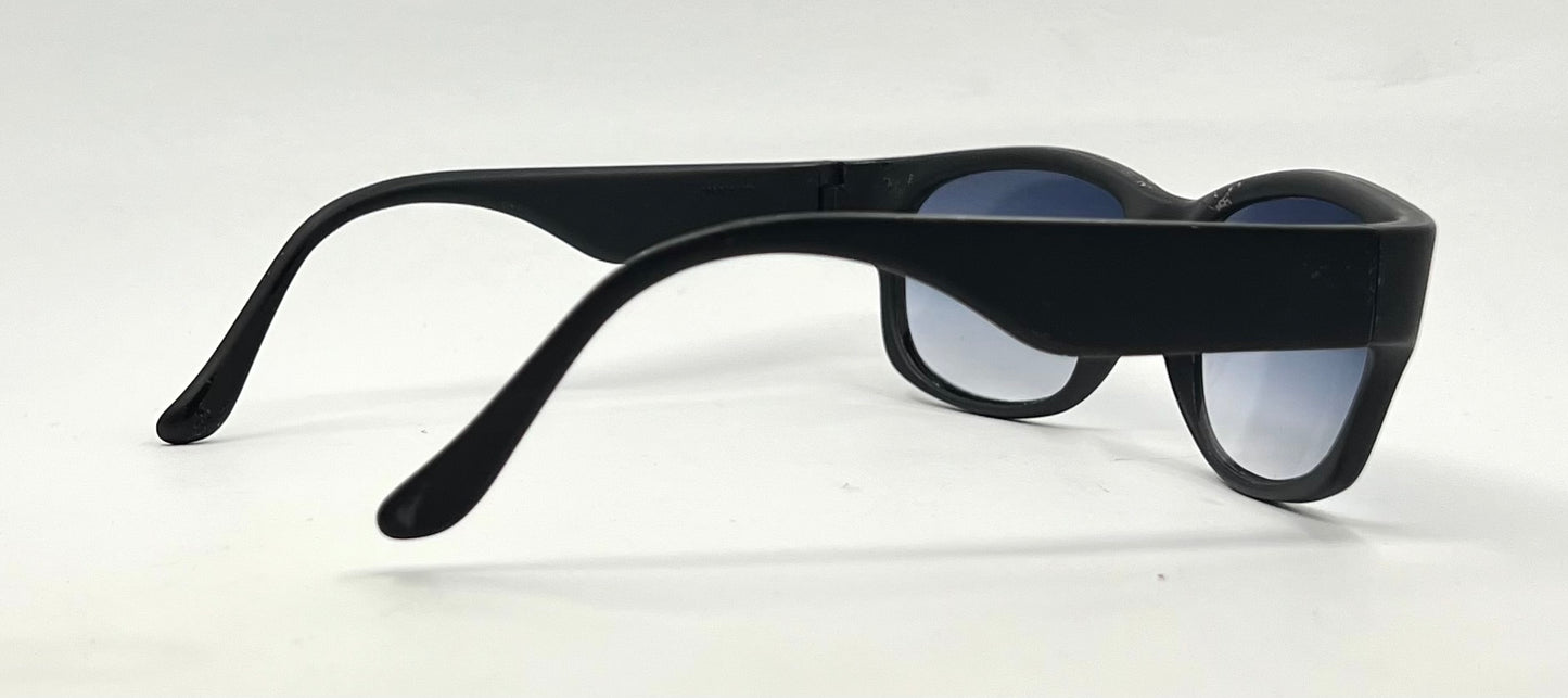 Bollé 485 VINTAGE  Sunglasses-New Blue Gradient Custom Lenses-France-UNWORN