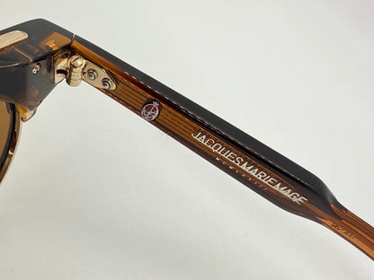 JACQUES MARIE MAGE X BEAUVOIR in COFFEE-New Solid Tobacco Custom Polarized Lenses-Ltd. 300 pcs.-FULL KIT