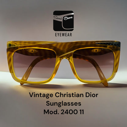 Vintage 1980’s Christian Dior 2400 11 Optyl Sunglasses-New/Old Stock