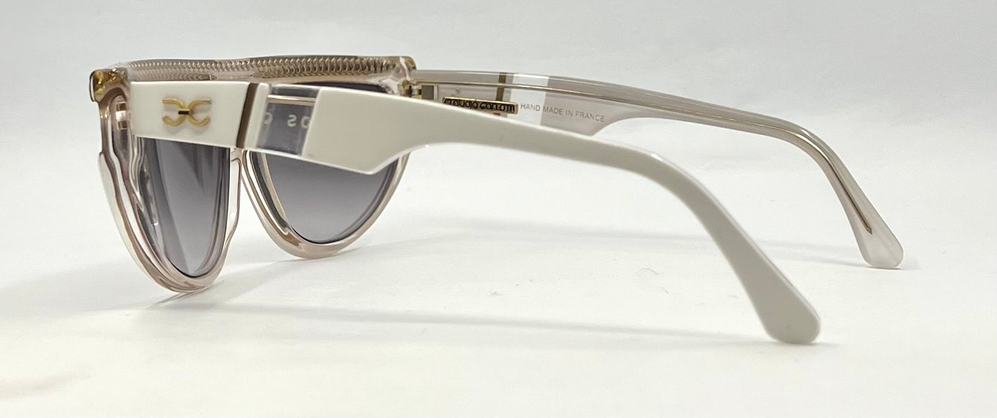 Claudio Carlotti STRATOS CC.07 Unworn Vintage-French Leather Sunglasses