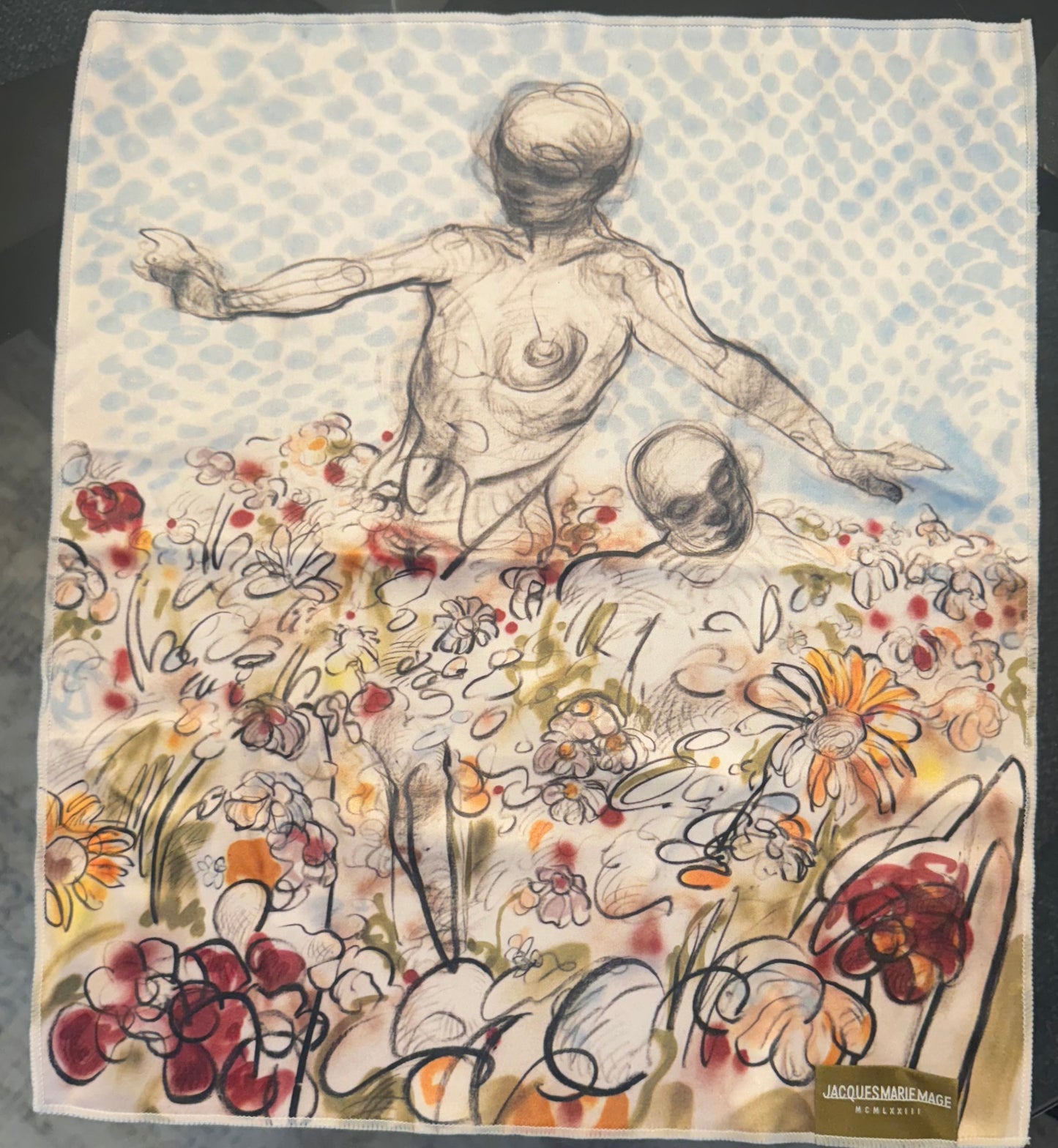 Jacques Marie Mage × Casey Fyfe Artist Cloth w/ Folio-Ltd of 200pcs.