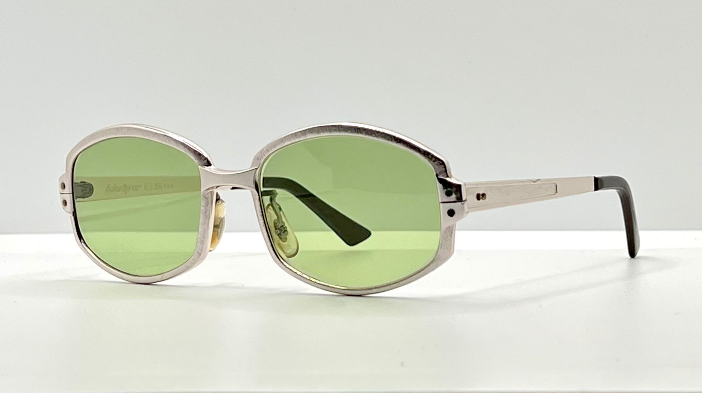1950s SolarSpecs K&H-Vintage Sunglasses-USA w/ Brand New, Custom Atomic Green Day/Night Lenses