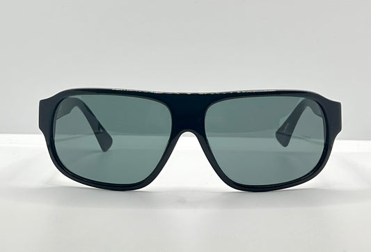 Deadstock Kala Eyewear “6 Base- USA Made Green Lenses-Black Frame