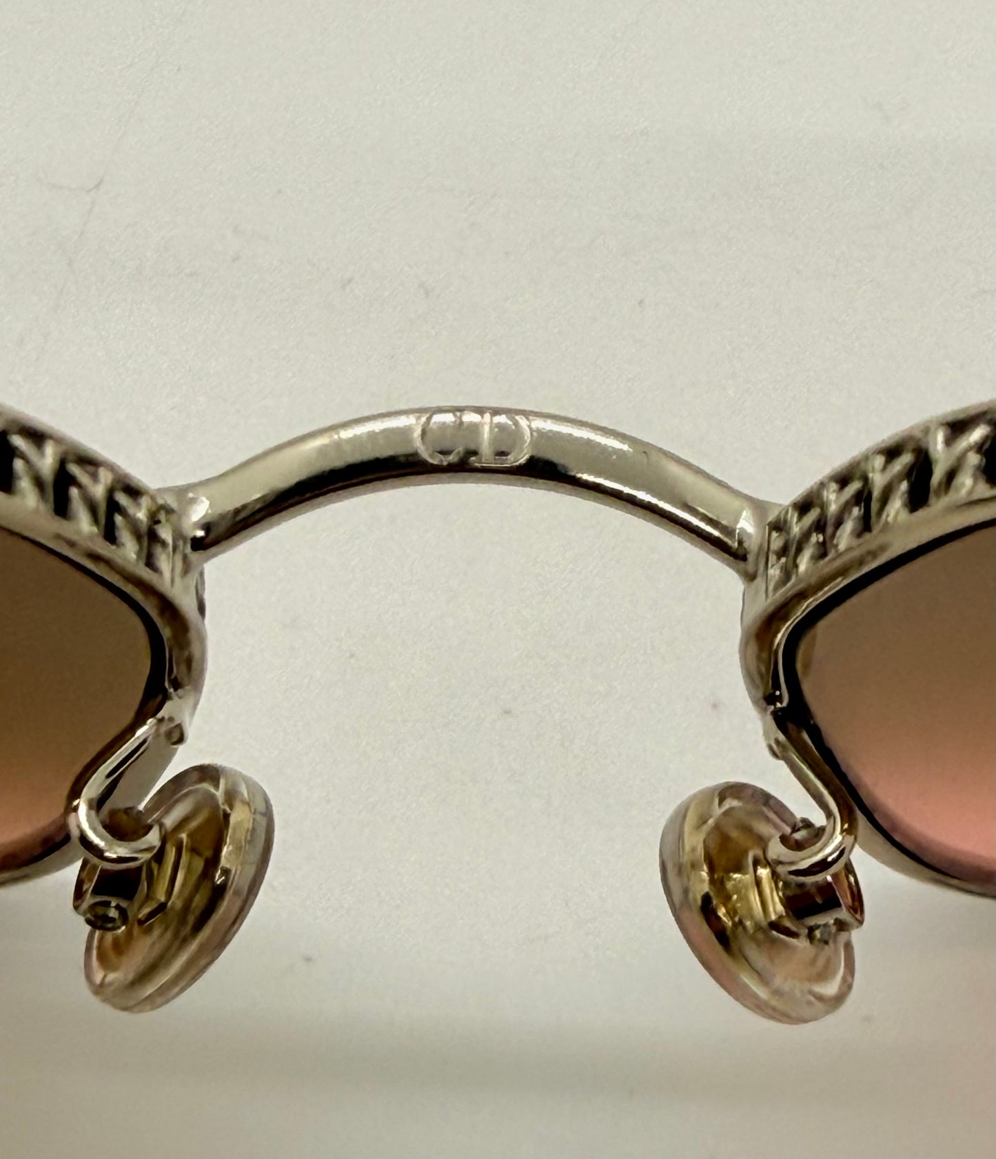 DIOR BY DIOR 3F Sunglasses-Silver Frame w/Gradient lenses-Y2K Vintage-Italy-Unworn