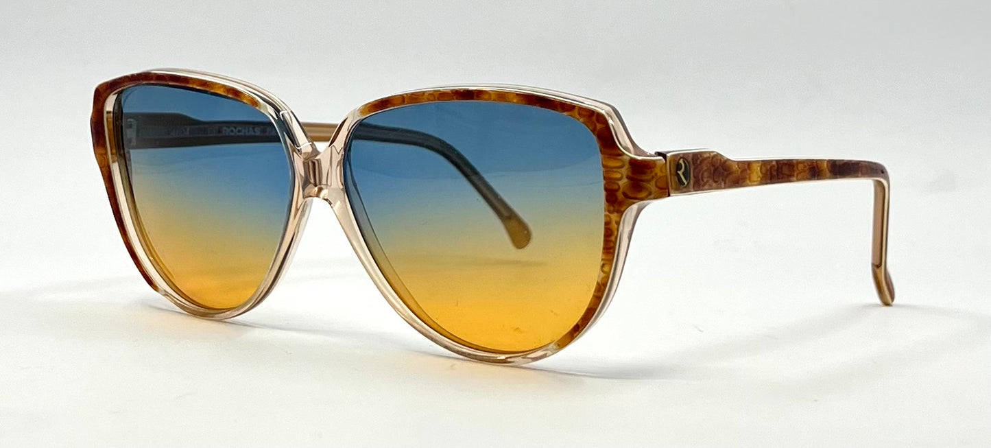 Rochas Paris 4604 VINTAGE Sunglasses-New Custom Lenses-Handmade France