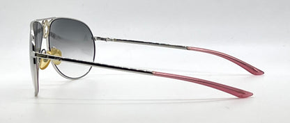 Christian Dior Hippy 1-Silver Star Aviator-Y2K Vintage Sunglasses-Unworn-Italy