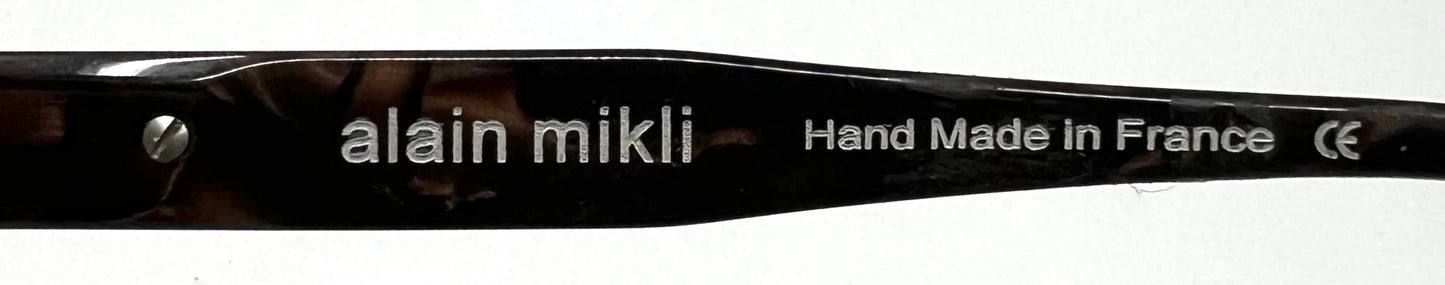 Alain Mikli A01347 2895-VINTAGE Black Optical Frame-UNWORN Eyeglasses-France