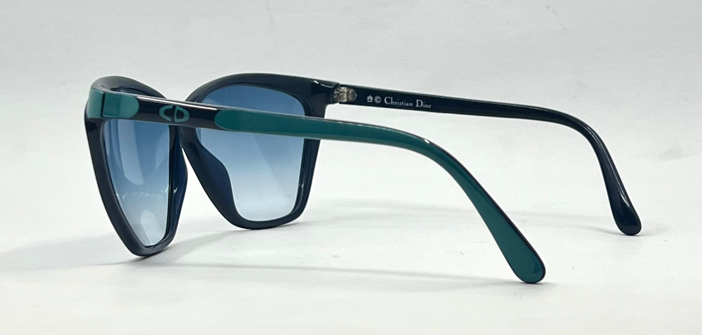 Christian Dior Optyl VINTAGE Sunglasses Blue Gradient Lenses Unworn