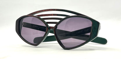Anne Marie Beretta Archive Sunglasses ©1987 Deadstock Unworn France AMB 87 422 897