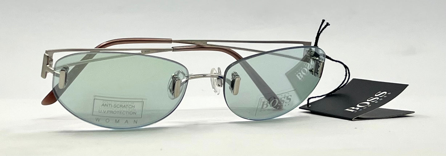 BOSS Hugo Boss HB11844-Y2K Vintage-Rimless Sunglasses-Unworn-55mm