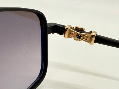 Chrome Hearts LICK’N MBK/GP Sunglasses – Brand New Full Kit w/ Zeiss Lenses