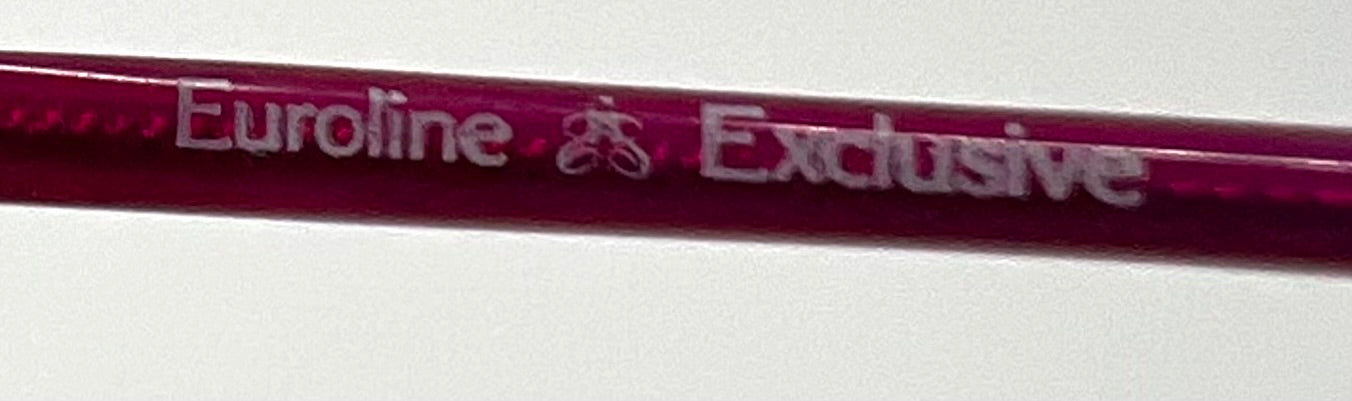 Euroline Exclusive OV55 Vintage Italian Sunglasses-New Pink Gradient Custom Lenses