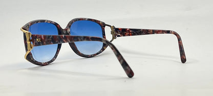Nina Ricci PJR 3010 VINTAGE Sunglasses w/New Blue Gradient Custom Lenses