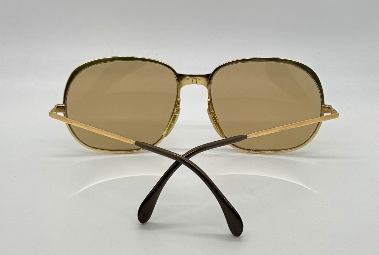 Marwitz-Vintage Deadstock Gold Metal 1960’s Sunglasses-130