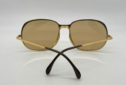 Marwitz-Vintage Deadstock Gold Metal 1960’s Sunglasses-130