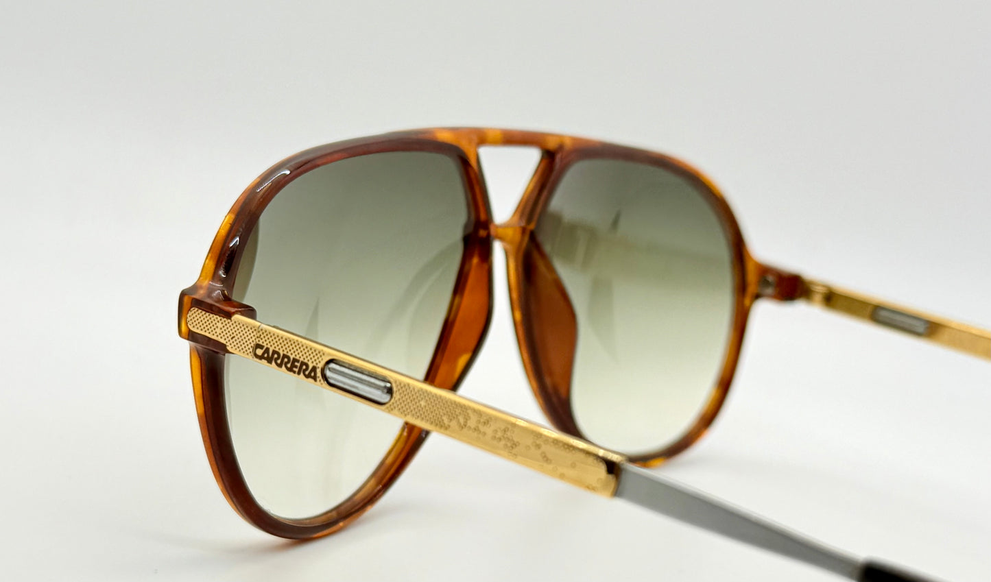 Vintage Carrera 5335 Vario NOS Frame with Custom Gradient Aquamarine Lenses by Berko’s Designs