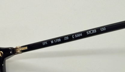 Silhouette M 1709 C 5504 Vintage Sunglasses w/New Blue-to-Green Custom Gradient Lenses