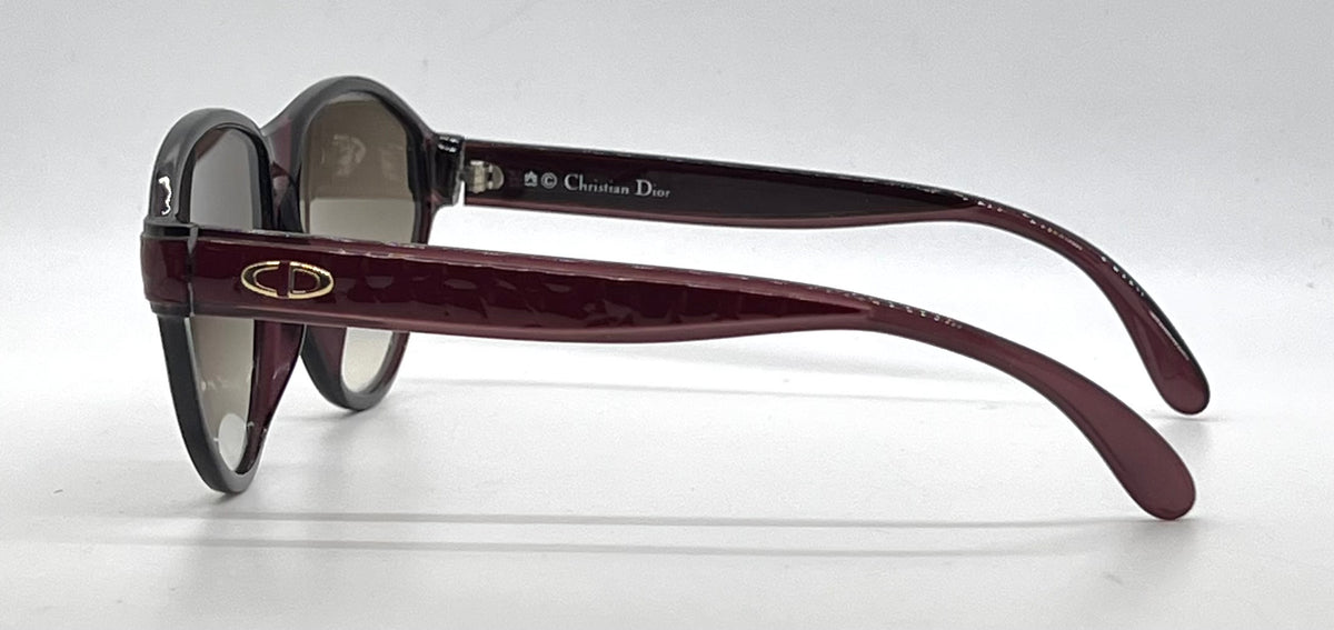 Christian Dior 2325 80-Wine Optyl Vintage Sunglasses-Unworn-Germany