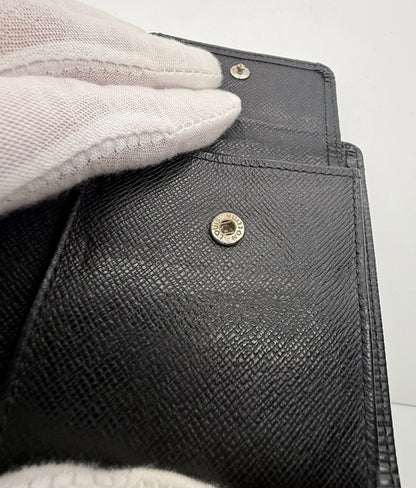 Louis Vuitton Epi Leather Bifold Wallet-Black Noir-LV Authentic