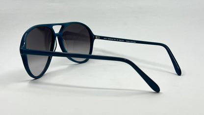 Anglo American Sir Winston 611 Blue Aviator Sunglasses Deadstock Unworn