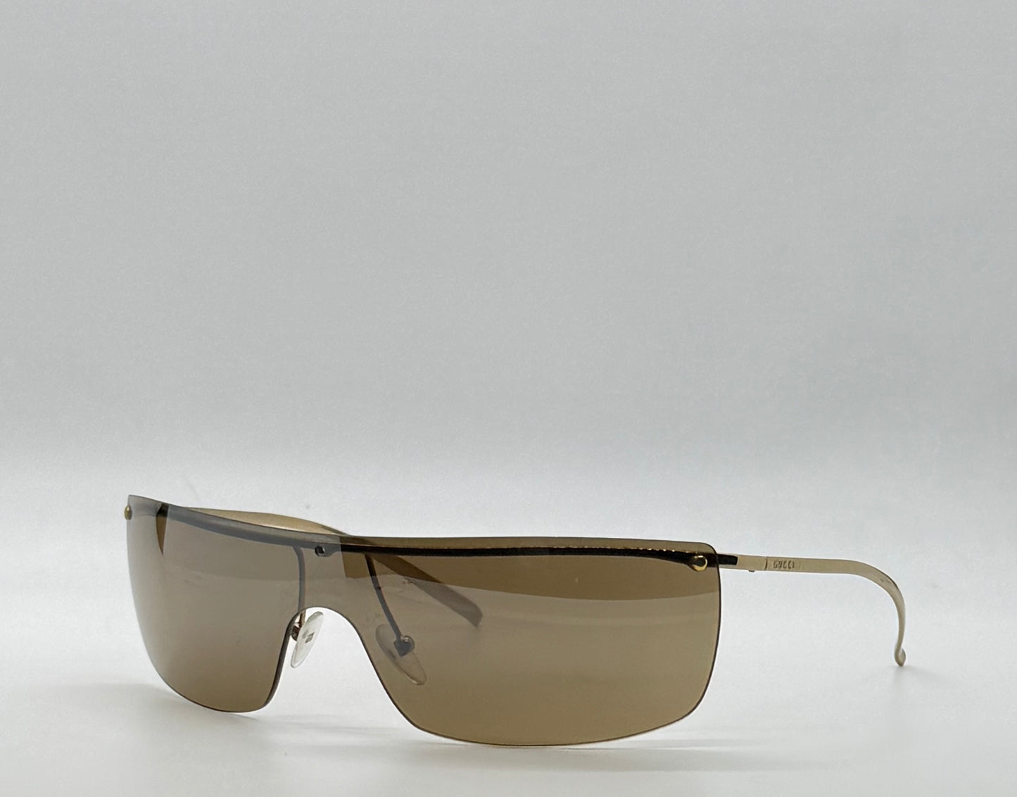 Gucci GG 2681/S 115 Rimless Shield Sunglasses Y2K Vintage/Unworn-Case