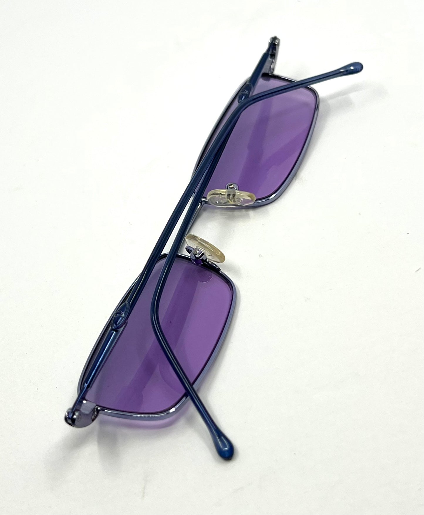 Valentino V5233 H92 Y2K Vintage Sunglasses-New Violet Day/Night Tinted Custom Lenses