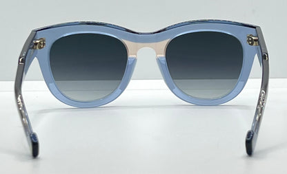Entourage of 7 Sycamore-Ice Blue 51-24-142 Grey Gradient Sunglasses-New/Unworn