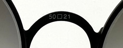 Gianfranco Ferré GFF 23-Vintage Round Sunglasses 50-21 Made in Italy