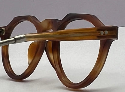 Vintage 1940’s CHILDREN’S ACETATE Eyeglass Frames with COIL (Rat Tail) TEMPLE TIPS (prevents slippage)-New/Old Stock