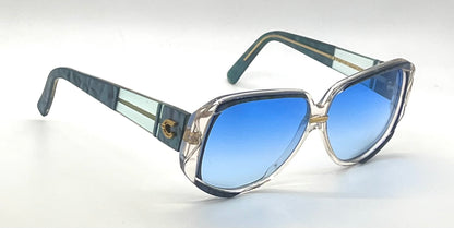 Claudia Carlotti NAPOLI CC19 Vintage Sunglasses-New Gradient Custom Lens-Handmade France