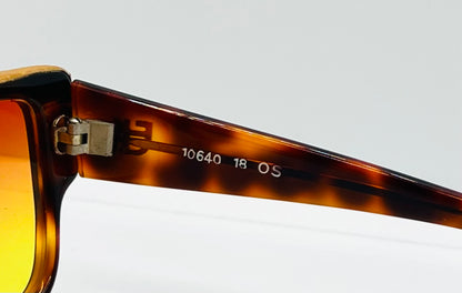 Vintage Emmanuelle Khanh 10640 Python Sunglasses – Sunburst Edition 1 of 1