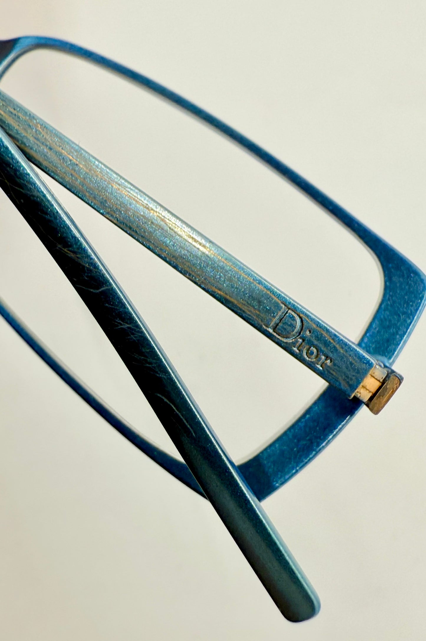 Christian Dior CD 3601 Vintage Sky Blue optical Eyeglass Frame-Unworn 58-17