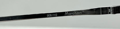 Marchon Marcolin 908/H2 Half-Rim Sunglasses w/New Custom Tobacco Gradient Tinted Lenses