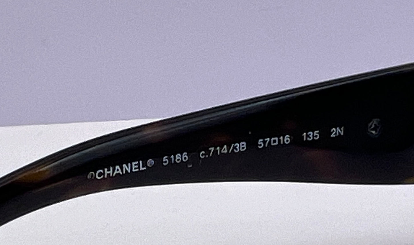 Y2K CHANEL Sunglasses-Model:5186 c.714/3B-Fashioned with Brand New Berko’s Designs Lenses