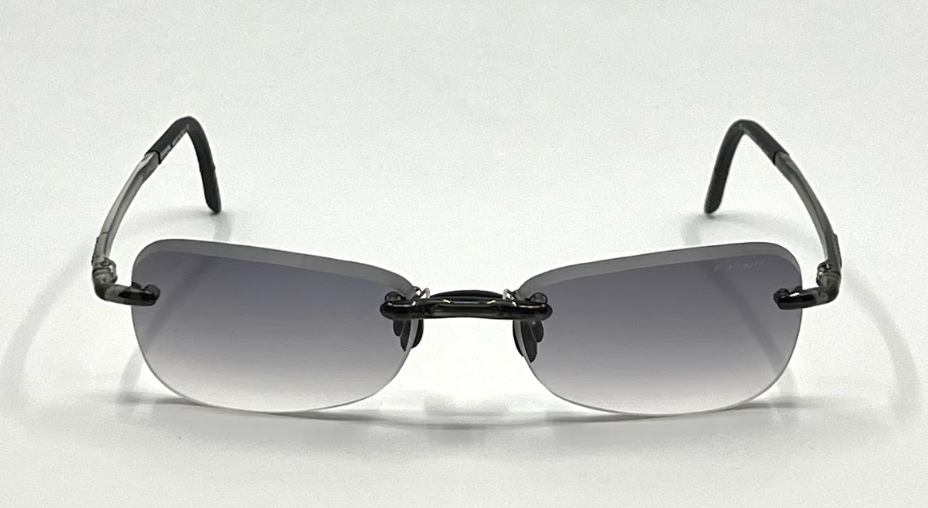 Carrera Quartz Alpha 2IX 29X Rimless Sunglasses 54-17 Unworn NOS Y2K-Italy