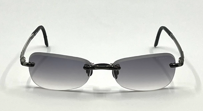Carrera Quartz Alpha 2IX 29X Rimless Sunglasses 54-17 Unworn NOS Y2K-Italy