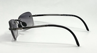 Carrera Quartz Alpha 2IX 29X Rimless Sunglasses 54-17 Unworn NOS Y2K-Italy