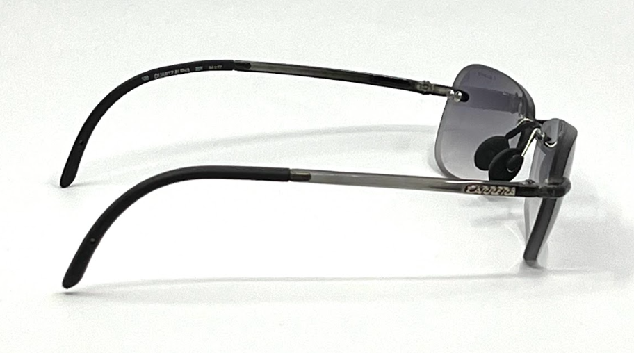 Carrera Quartz Alpha 2IX 29X Rimless Sunglasses 54-17 Unworn NOS Y2K-Italy