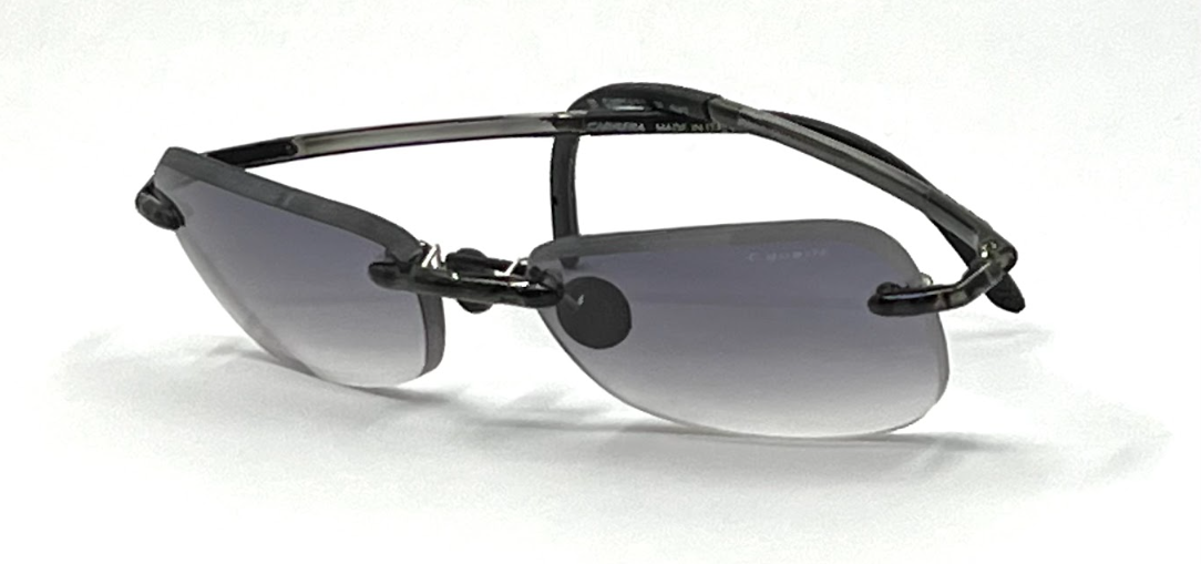 Carrera Quartz Alpha 2IX 29X Rimless Sunglasses 54-17 Unworn NOS Y2K-Italy