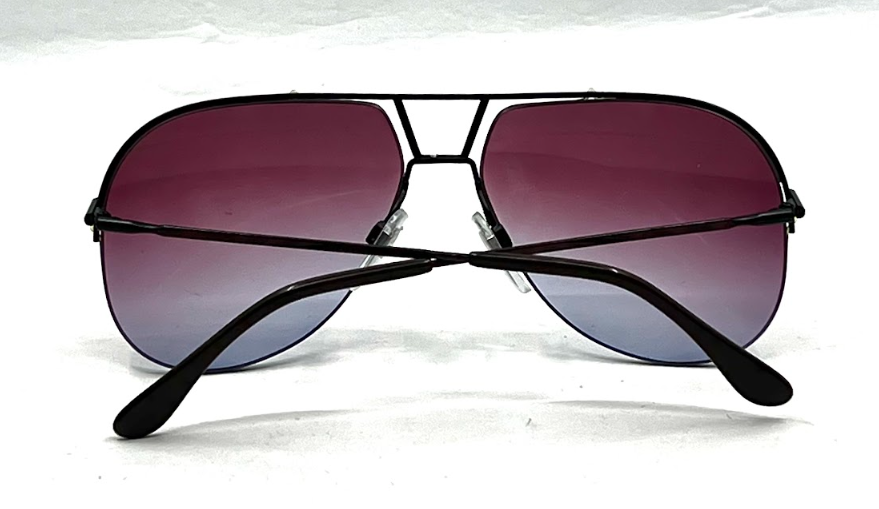 Charmant 4312 Aviator Vintage Sunglasses-New Gradient Custom Lenses-Japan