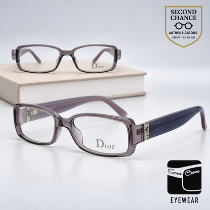 Christian Dior CD3153 Rectangular Purple Vintage Optical Frame-Unworn