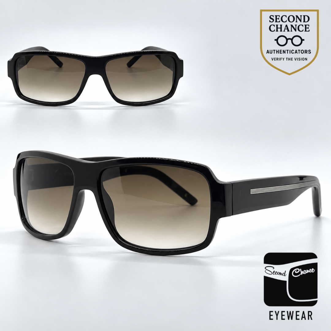 Christian Dior Dior Homme BLACKTIE103S Rectangle Dark Brown Sunglasses Brown Gradient Lenses-Unworn