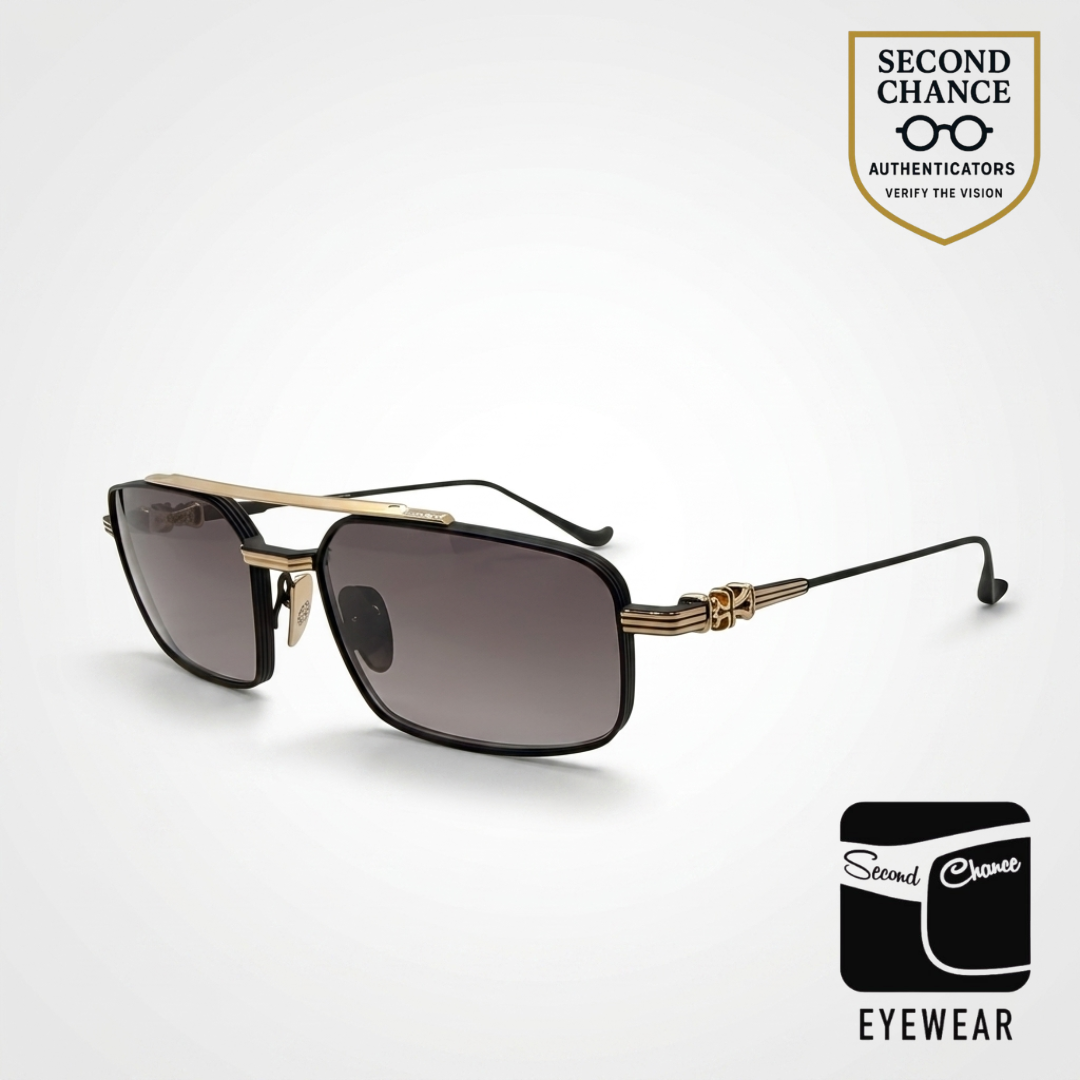 Chrome Hearts Lick'N Mbk|Gp Sunglasses-Authentic-Zeiss Lenses-Brand New-Full Kit
